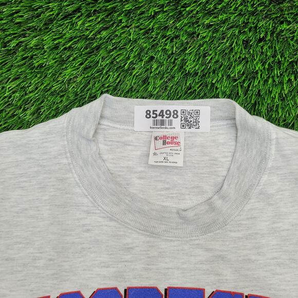 Vintage 1994 Hoopeston Area High-School Sweatshirt XL 24x26 Gray - Picture 12 of 16